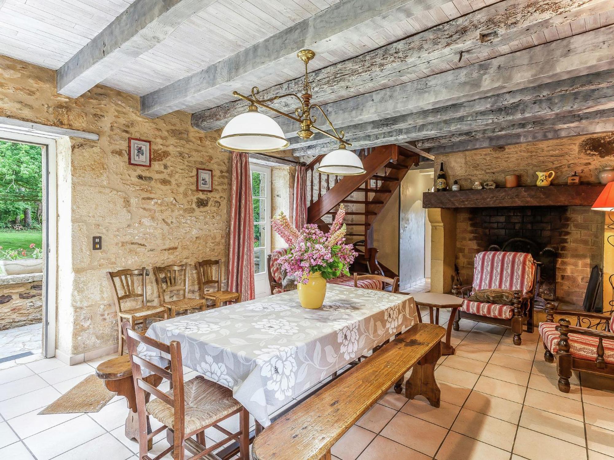 Cosy Holiday Home In Lantheuil With Garden Villefranche-du-Périgord المظهر الخارجي الصورة